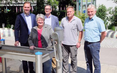 Besuch der Waldshuter Abgeordneten Gabriele Schmidt (MdB) und Felix Schreiner (MdL)