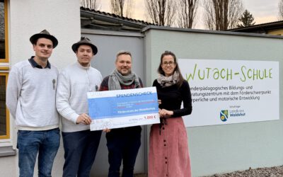 Spendenübergabe Junggesellen Waldshut